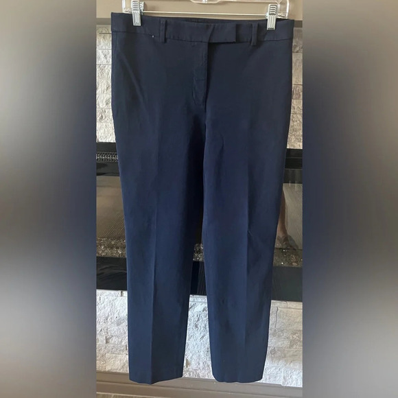 Talbots High-Waist straight leg size 6 navy pants - Picture 1 of 9